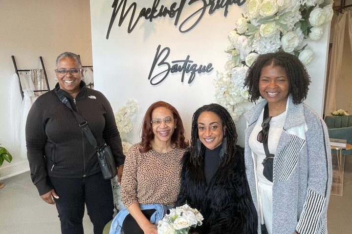 a group of people posing for a photo